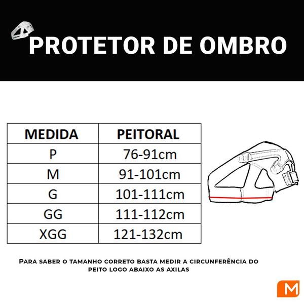 Imagem de Protetor De Ombro EVS SB03 Stabilizer X-Strap