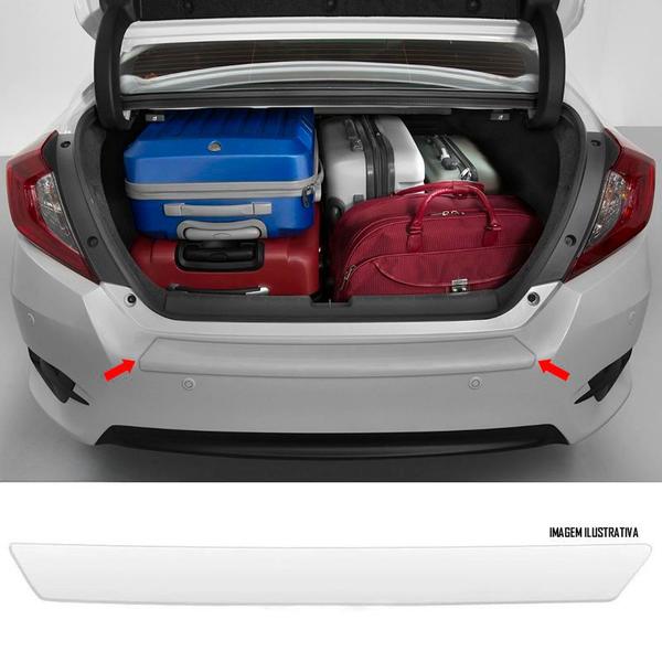 Imagem de Protetor de Porta Malas Incolor Honda Civic G10 2017 2018 2019 Adesivo