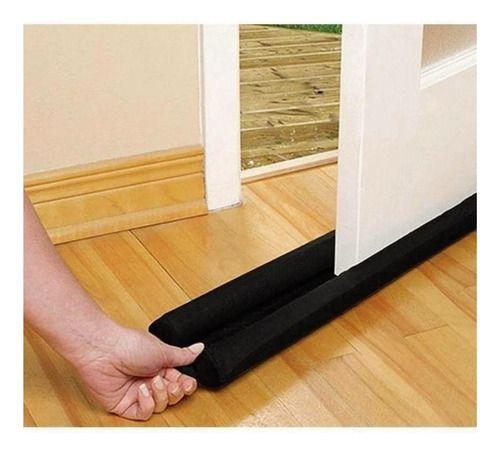 Protetor De Porta Rolinho Vedação Borda Dupla Veda Pó 80cm - Util Imagem de Protetor De Porta Rolinho Vedação Borda Dupla Veda Pó 80cm