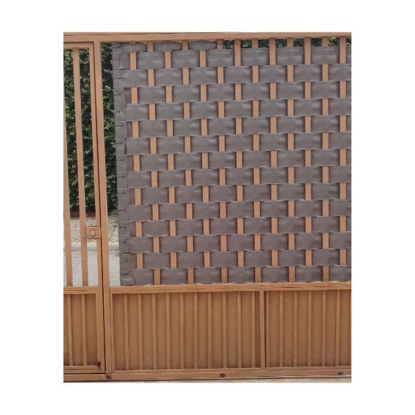 Imagem de Protetor de portão grade fechamento sacada varanda verde, cinza escuro ou marrom - 25 metros Gold Plant
