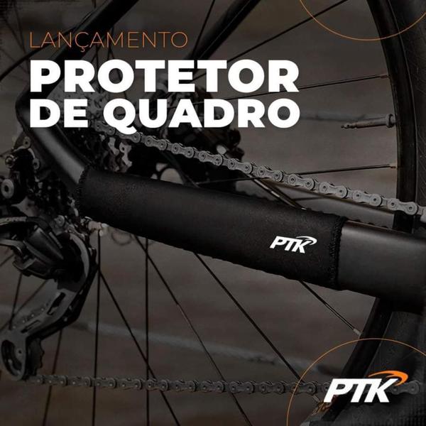 Imagem de Protetor De Quadro Ptk Neoprene Bike Bicicleta Mtb Preto