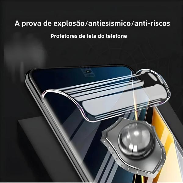 Imagem de Protetor de Tela de Hidrogel (4 Peças) para Xiaomi Poco X3/X4/X5/X6/F3/F4/F5 Pro/GT/M3/M4/M6 Pro