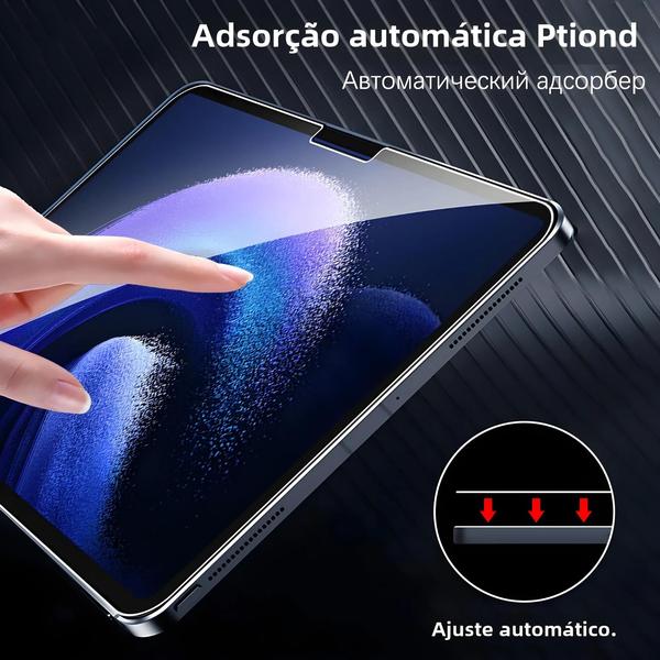 Imagem de Protetor de Tela de Vidro Temperado para Xiaomi Pad 6/5/Pro/6s/12.4/Redmi Pad - 2 Unidades