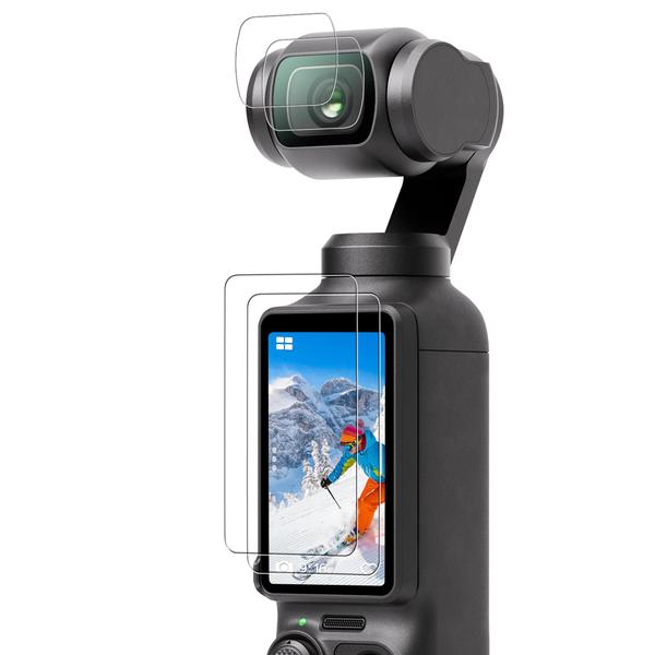 Imagem de Protetor de tela e protetor de lente para DJI Osmo Pocket 3