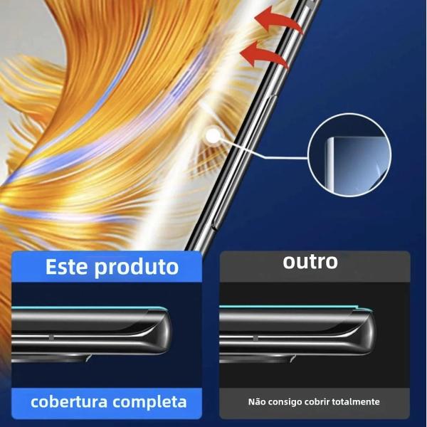 Imagem de Protetor de Tela para Samsung Galaxy S24/S23/S22/S21/S20/S10/S9/S8/Note 20/10/9/8 - Kit de Aplicação Incluso