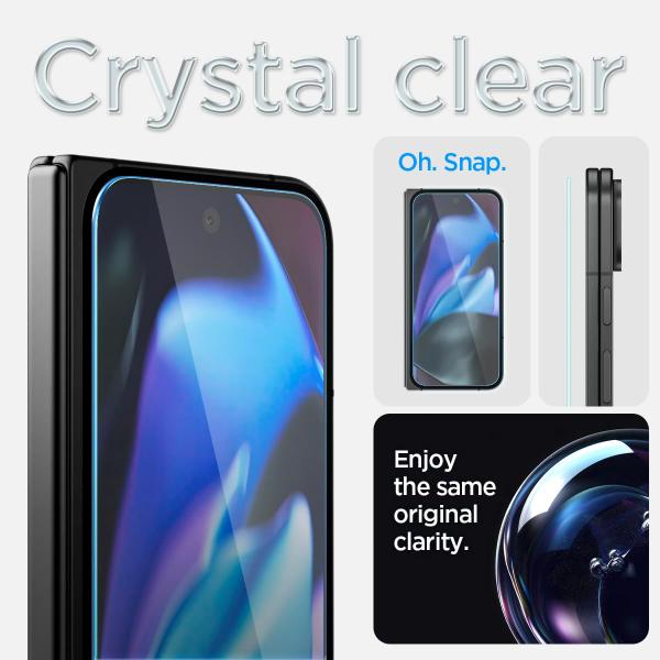 Imagem de Protetor de tela Spigen GlaStr EZ FIT para Pixel 9 Pro Fold