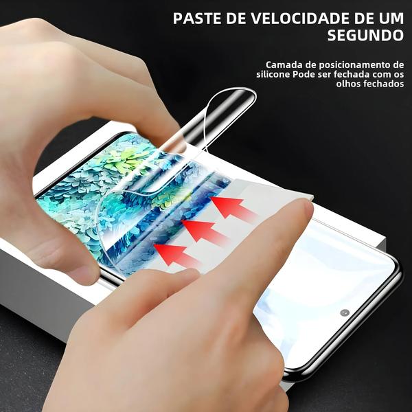 Imagem de Protetor De Tela Ultra Hidrogel Para Samsung Galaxy S24 S23 S22 A54 A34 A24 A14 Note 20 3-5 Unidades