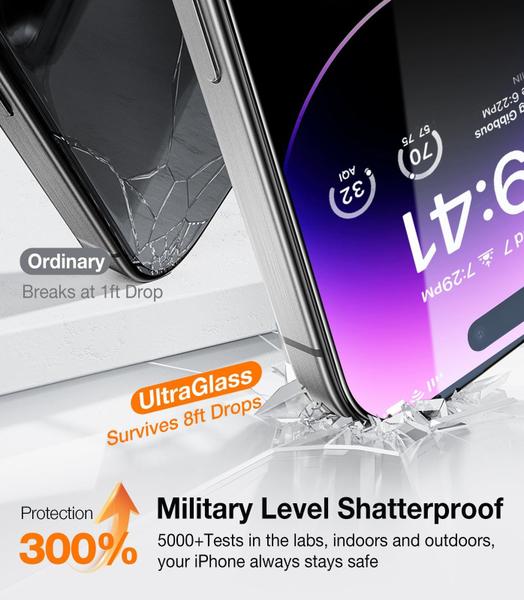 Imagem de Protetor de tela UltraGlass 9H+ Glass para iPhone 14 Pro Max