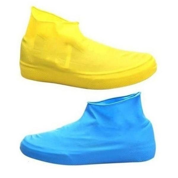 Imagem de Protetor De Tenis Capa Chuva Silicone Silicone Sapato Pe