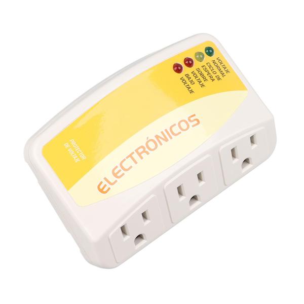 Imagem de Protetor de tensão Power Strip 3 Outlet 1440W 120V com USB