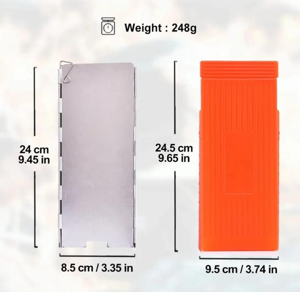 Imagem de Protetor De Vento Wind Shield Para Camping Tipo Naturehike