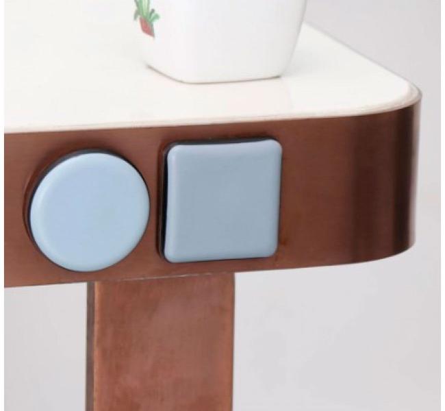 Protetor Designe Moderno Plástico Cantos Móveis Risco Deslizante - Clink Imagem de Protetor Designe Moderno Plástico Cantos Móveis Risco Deslizante