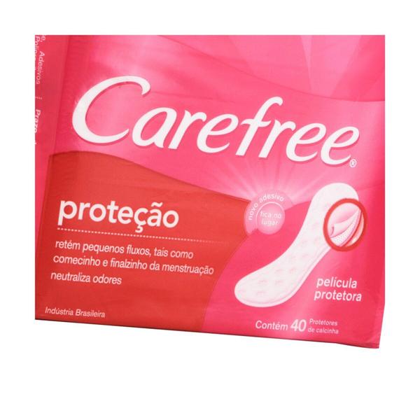 Imagem de Protetor Diario Carefree Protecao Com Perfume 40 Unidades