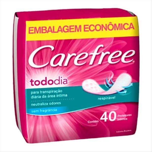 Imagem de Protetor Diário Carefree Sem Perfume 40 UN