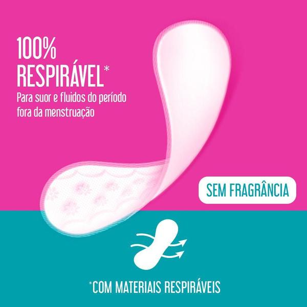 Protetor Diário Carefreee Todo Dia sem Perfume Leve 80 Pague 60 Unidades Imagem de Protetor Diário Carefreee Todo Dia sem Perfume Leve 80 Pague 60 Unidades