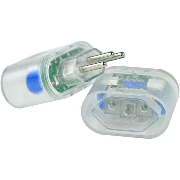 Imagem de Protetor eletronico dps 3 pinos 10a iclamper pocket transparente