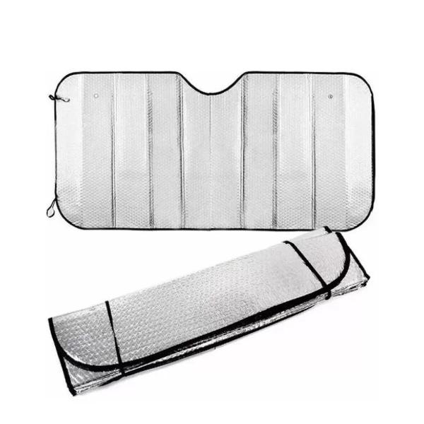 Protetor Escudo Solar Para Para-Brisa Acessório Para Veículo Proteção Uv 130x60cm - Giftutil Imagem de Protetor Escudo Solar Para Para-Brisa Acessório Para Veículo Proteção Uv 130x60cm