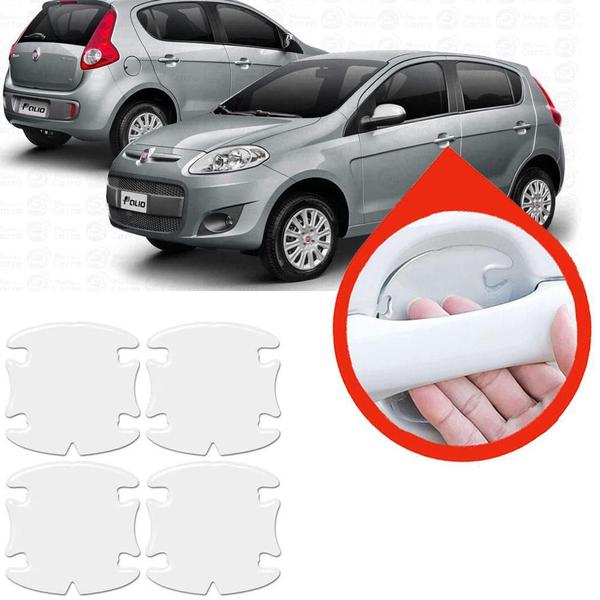 Imagem de Protetor Maçaneta Silicone Incolor Fiat Palio Economy 2004 A