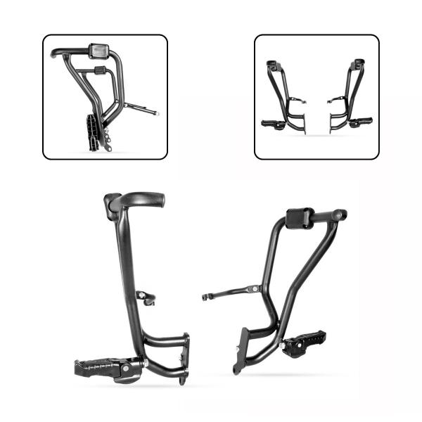 Imagem de Protetor Motor Carenagem Gbs C/ Pedaleira Xr 300L Tornado