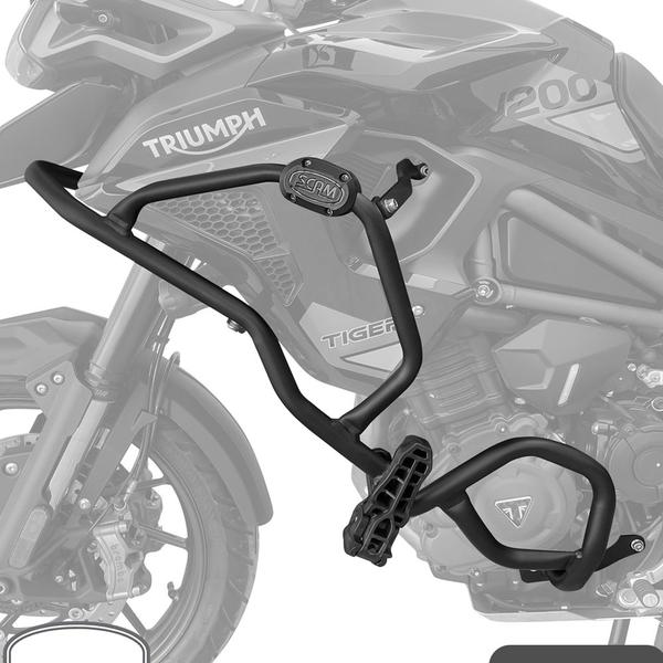 Imagem de Protetor Motor e Carenagem Tiger 1200 Black Edition 2024 Scam