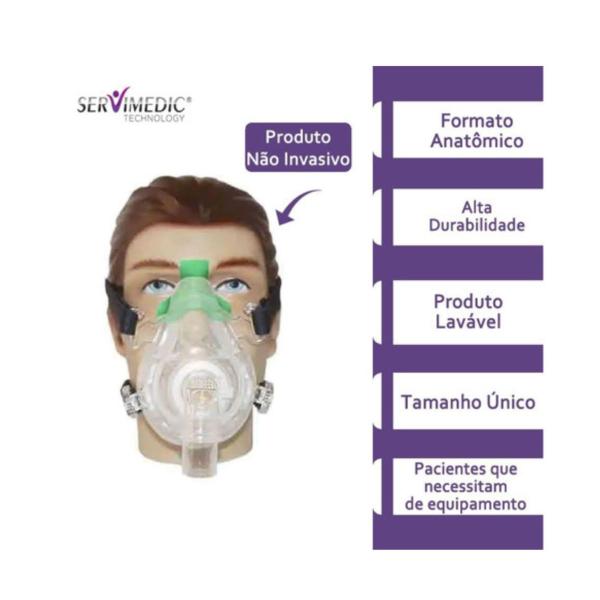 Imagem de Protetor Nasal Para Máscara De Ventilação E Respiração Cpap