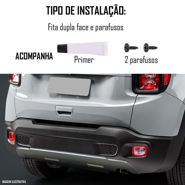 Imagem de Protetor Para-Choque Traseiro Jeep Renegade 2015 Em Diante