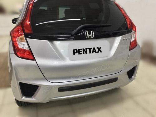 Imagem de Protetor Parachoque Traseiro Honda Civic City Fit Com Nome