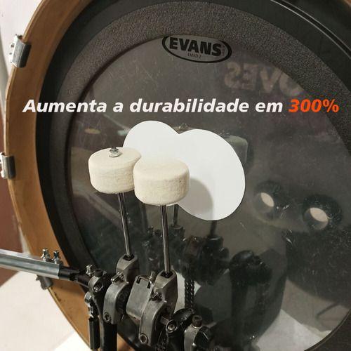 Imagem de Protetor Patch Pad De Pedal Duplo Bumbo/ Com Nota E Garantia