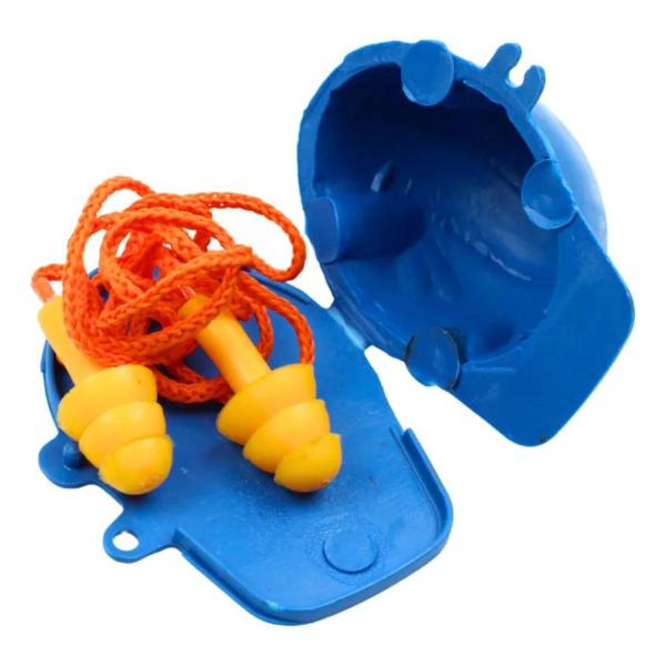 Imagem de Protetor Plug com Cordão Auricular K10 Silicone Kalipso 14470