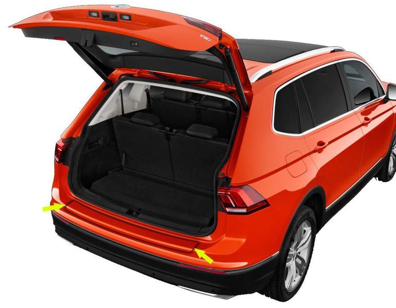 Imagem de Protetor Porta Malas Resinado Incolor Volkswagen Tiguan 2019 Acima