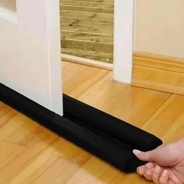 Protetor Porta Veda Pó Impermeável Contra Insetos Sujeira 70cm - VP Imagem de Protetor Porta Veda Pó Impermeável Contra Insetos Sujeira 70cm