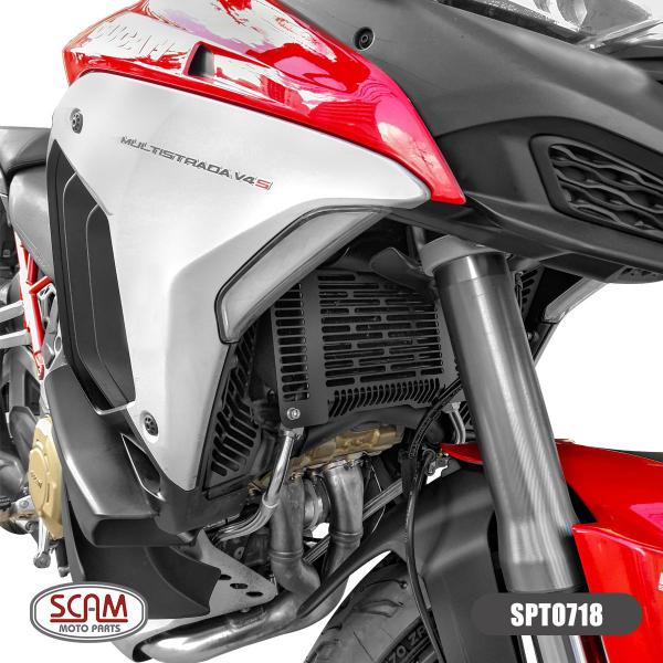 Imagem de Protetor Radiador Ducati Multistrada V4S 2021+ Scam Spto718