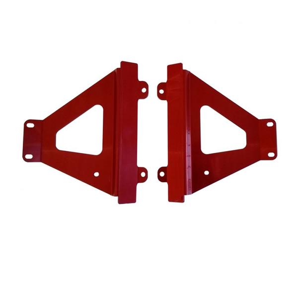 Imagem de Protetor Radiador Honda CRF 450 R 2021 Lateral MX Vermelho