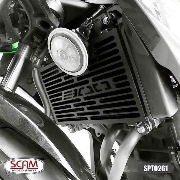 Protetor Radiador Kawasaki Z300 2015+ Spto261 Scam Imagem de Protetor Radiador Kawasaki Z300 2015+ Spto261 Scam