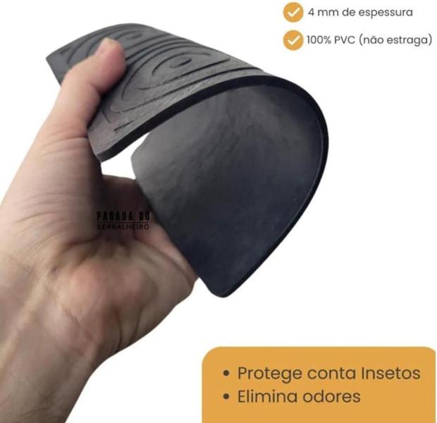 Imagem de Protetor Ralo Banheiro, Cozinha, Pvc Inseto Mau Cheiro 15cm Maximo