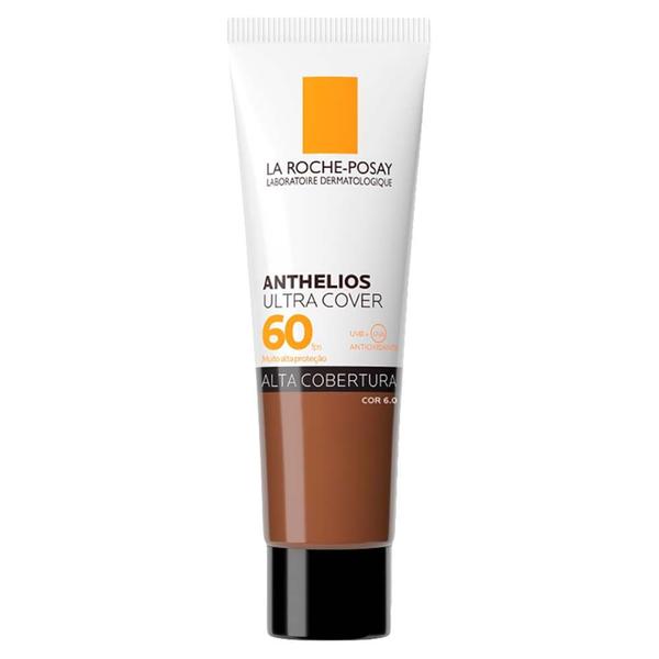 Protetor Solar Facial com Cor La Roche-Posay Anthelios Ultra Cover FPS60 Protetor Solar Facial com Cor La Roche-Posay Anthelios Ultra Cover FPS60