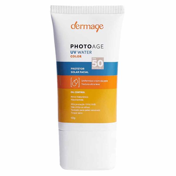 Protetor Solar Facial Dermage Photoage UV Water Color FPS50 Protetor Solar Facial Dermage Photoage UV Water Color FPS50