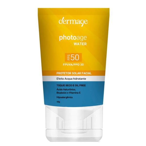 Protetor Solar Facial Dermage Photoage Water FPS50 Protetor Solar Facial Dermage Photoage Water FPS50