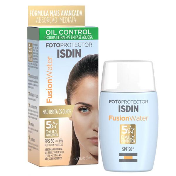 Protetor Solar Facial Isdin Fusion Water 5 Stars FPS60 Protetor Solar Facial Isdin Fusion Water 5 Stars FPS60