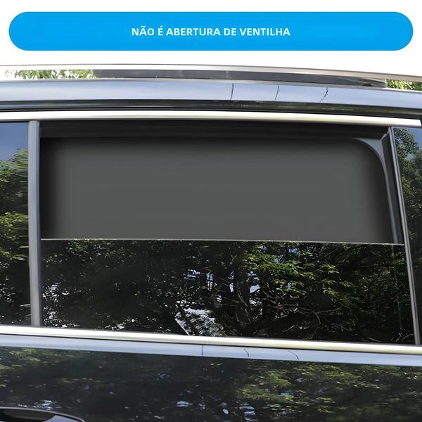 Imagem de Protetor Solar Magnético para Carro com Proteção UV - Dupla Face e Instalação Automática