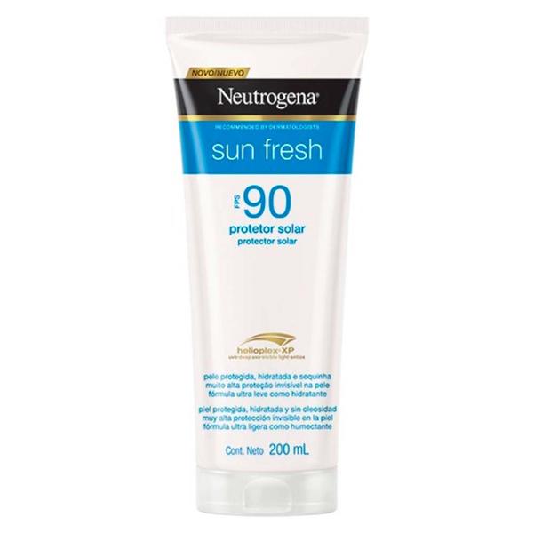 Protetor Solar Neutrogena Sun Fresh FPS 90 Protetor Solar Neutrogena Sun Fresh FPS 90