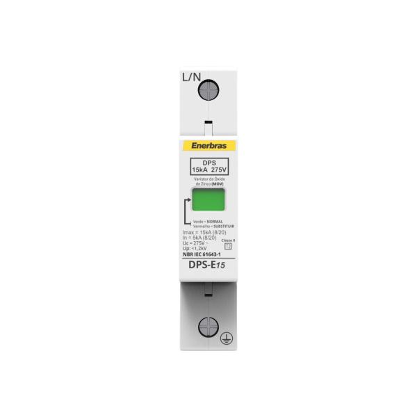 Imagem de Protetor Suspensor De Surto Dps Anti Raio 275v 15ka, 20ka, 40ka, 65ka, 80ka Enerbras