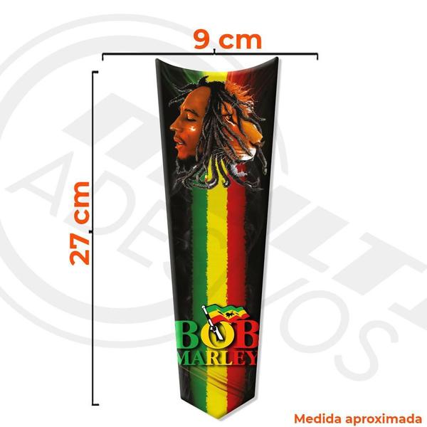 Imagem de Protetor Tanque Bob Marley Leão - Multi Adesivos - 27x9cm