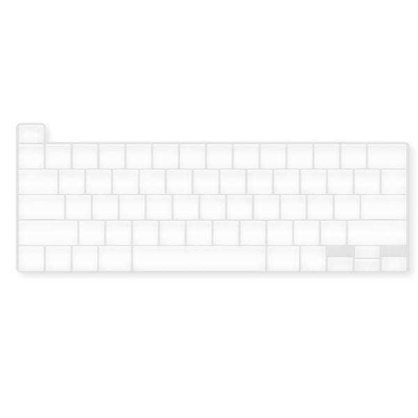 Imagem de Protetor Teclado Compatível Com MacBook Pro 13" Polegadas M1M2 - Modelo A2338 - Ano: 2019 Até 2022