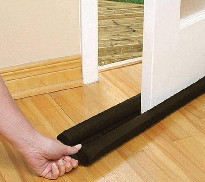 Protetor Veda Porta Impermeável Anti Insetos Marrom 80cm - Art House Imagem de Protetor Veda Porta Impermeável Anti Insetos Marrom 80cm