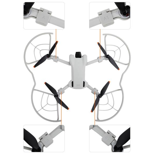 Imagem de Protetores de Hélices Anti-Colisão para Drone DJI Mini 3