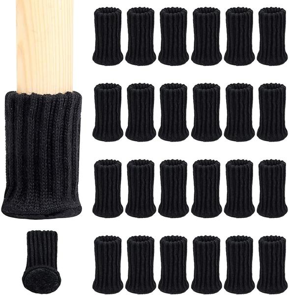 Imagem de Protetores de pernas de cadeira Wokex Tricot Furniture Feet Socks x24