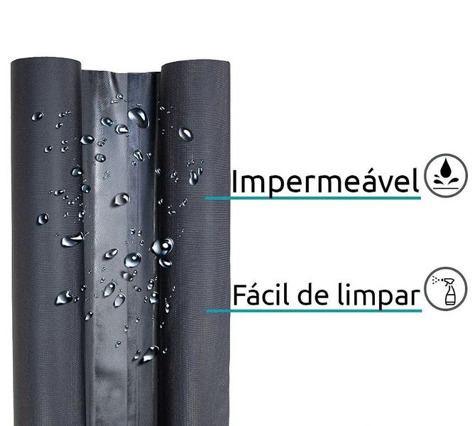 Imagem de Protetores De Porta Veda Porta Impermeável 80cm - Preto