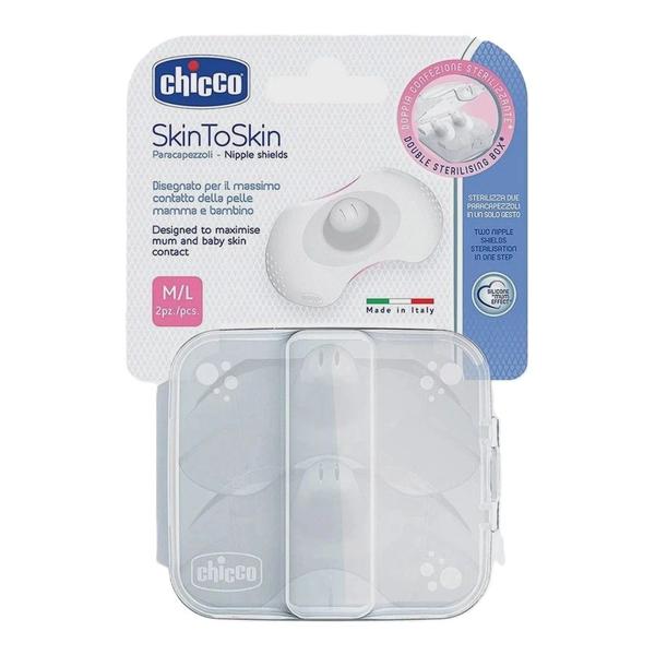 Imagem de Protetores de seios silicone g - chicco