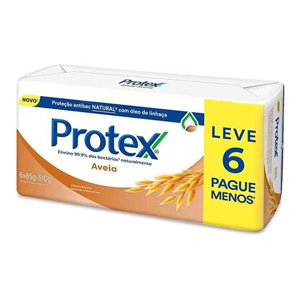 Imagem de Protex sabonete aveia com 90g de 6 unidades